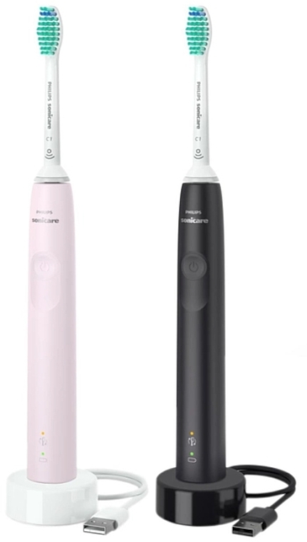 Набор электрических зубных щеток - Philips Sonicare 3100 Series HX3675/15 — фото N1