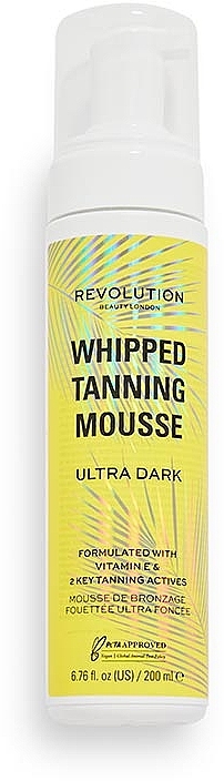 Мус-автозасмага - Makeup Revolution Whipped Tanning Mousse Ultra Dark — фото N1