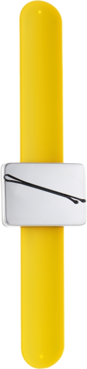 Магнитный браслет на руку для шпилек и невидимок, 21129, желтый - SPL — фото N1