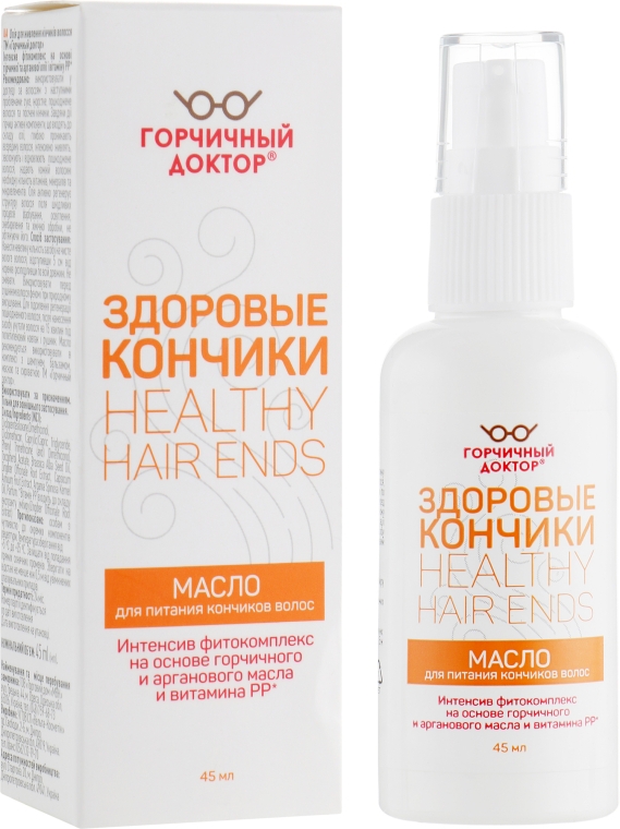 Масло для питания кончиков волос - Горчичный доктор Oil For Hair Nourishment