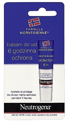 Бальзам для губ "Защита 6 часов" - Neutrogena Norwegian Formula Lip Balm — фото N1