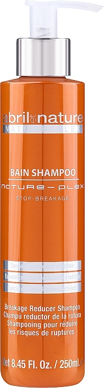 Восстанавливающий шампунь для волос - Abril et Nature Nature-Plex Bain Shampoo Stop-Breakage — фото N1