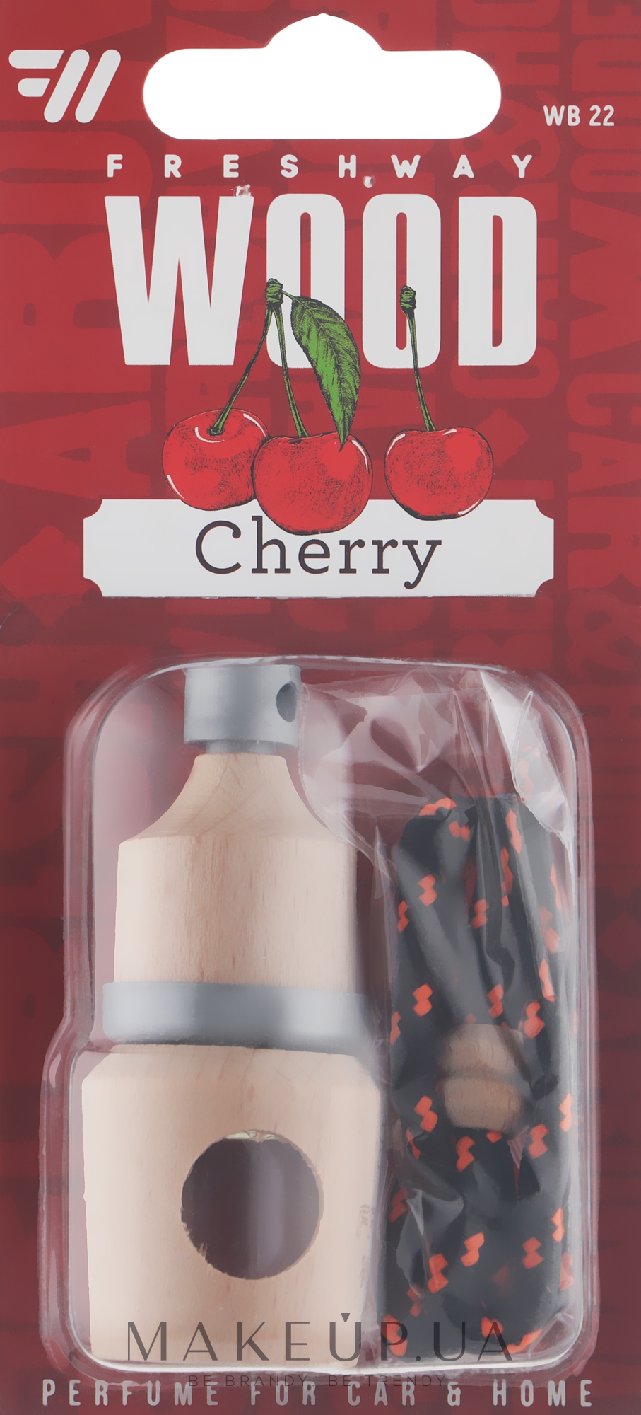 Ароматизатор подвесной "Cherry" - Fresh Way Wood — фото 5ml