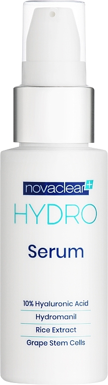 Интенсивно увлажняющая сыворотка для лица - Novaclear Hydro Serum — фото N1