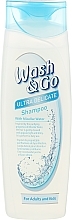 Шампунь на мицеллярной воде для всех типов волос - Wash&Go Ultra Delicate Shampoo With Micellar Water — фото N1