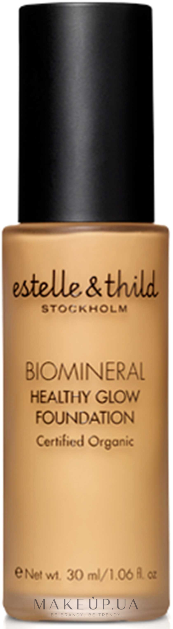 Тональный крем - Estelle & Thild BioMineral Healthy Glow Foundation — фото 125 - Dark Yellow