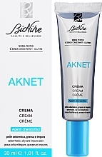 Крем для жирної та проблемної шкіри обличчя - BioNike Aknet Cream — фото N1
