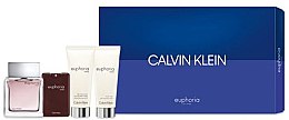 Духи, Парфюмерия, косметика Calvin Klein Euphoria Men - Набор (edt/100ml + a/sh/balm/100ml + edt/20ml + b/wash/100ml)