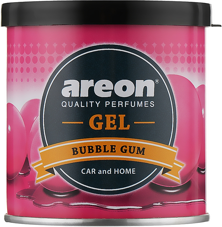 Ароматизированный гель для воздуха "Бабл гам" - Areon Car Bubble Gum Perfume Car Home Office — фото N1