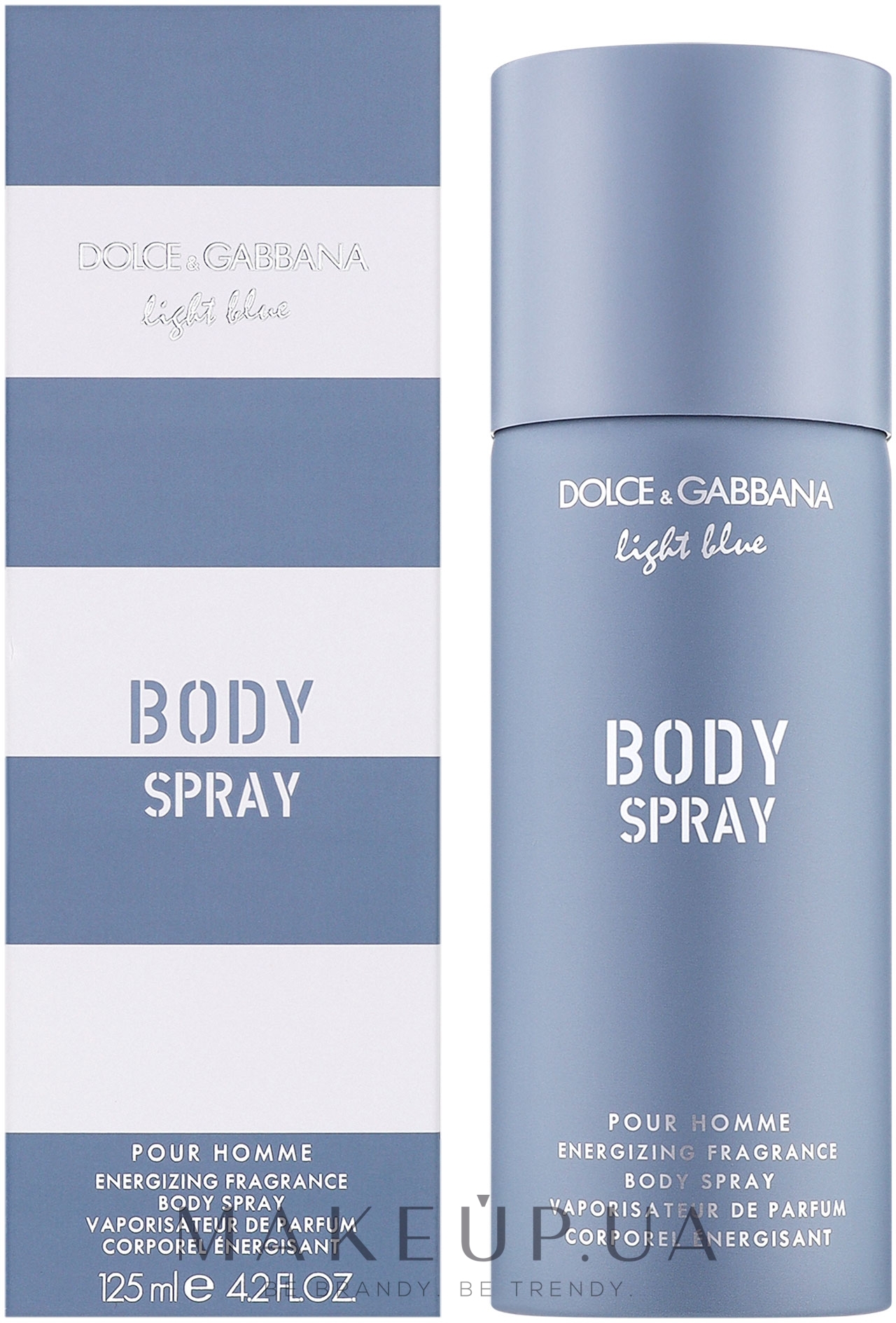Dolce & Gabbana Light Blue Pour Homme - Парфюмированный спрей для тела — фото 125ml