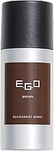 Gosh E. G. O Brown - Дезодорант — фото N1