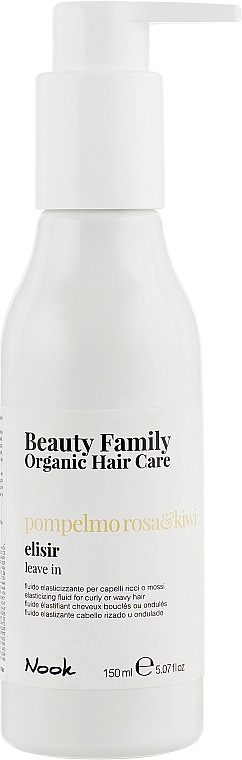 Флюид для эластичности кудрявых и вьющихся волосс - Nook Beauty Family Organic Hair Care
