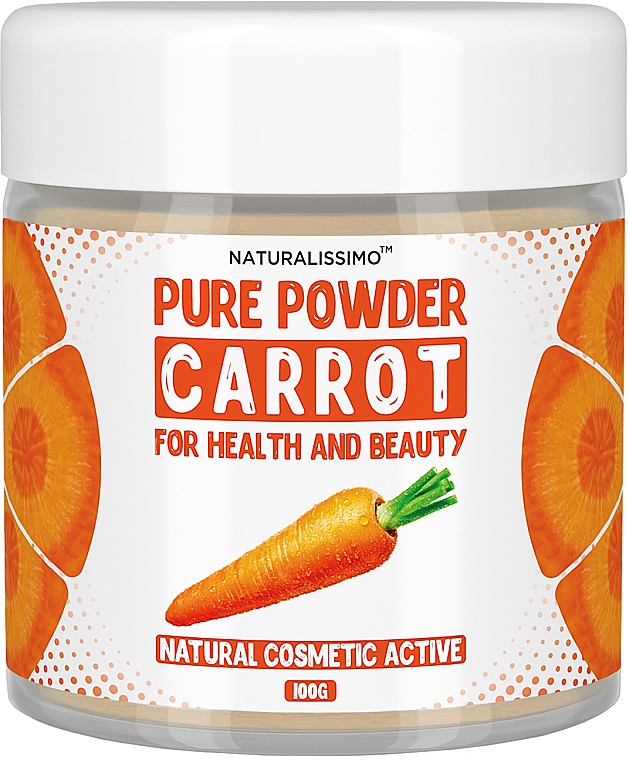 Пудра морква - Naturalissimo Powder Carrot — фото N1