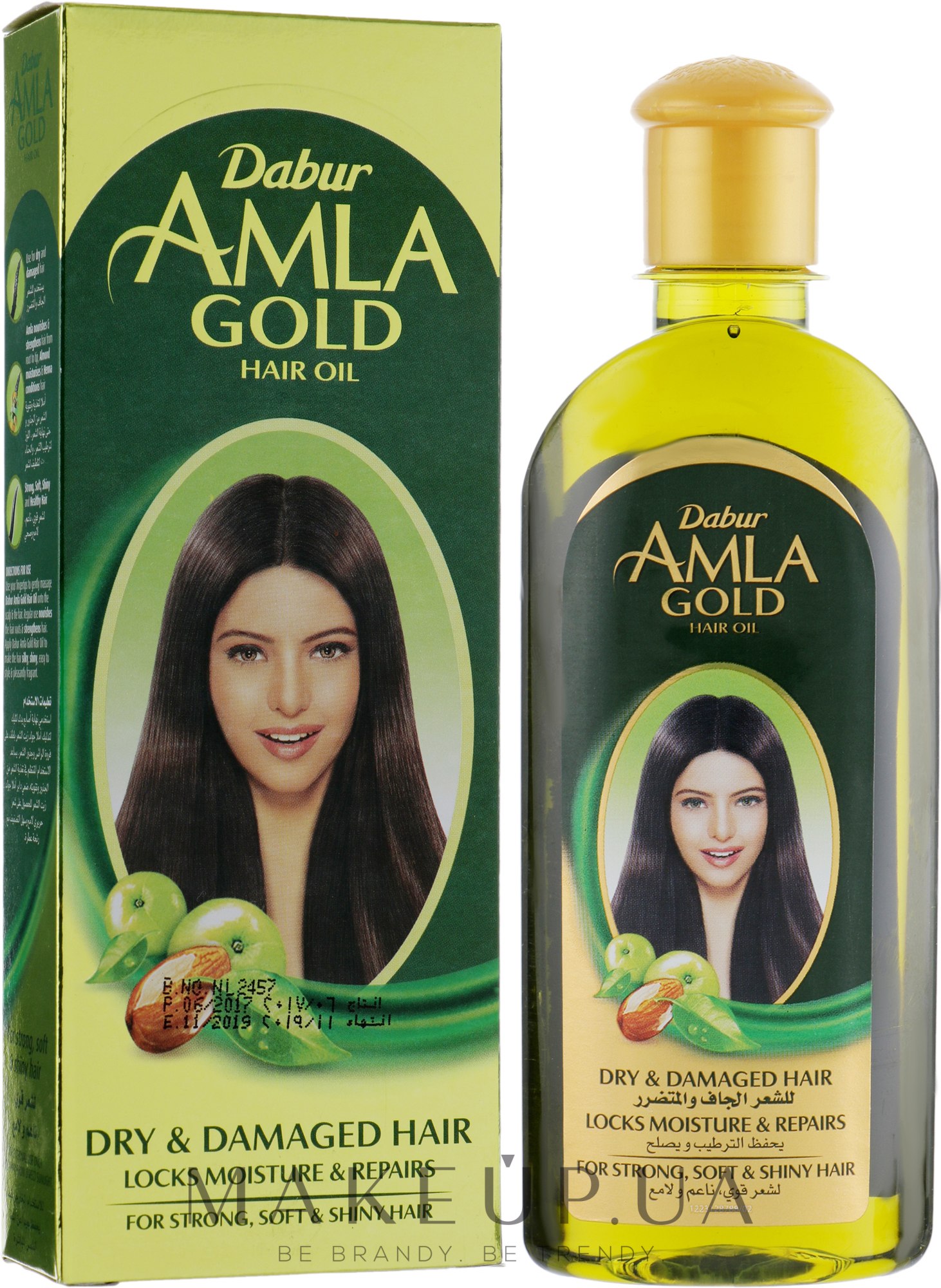 Масло для волос "Золотое" - Dabur Amla Gold Hair Oil — фото 200ml