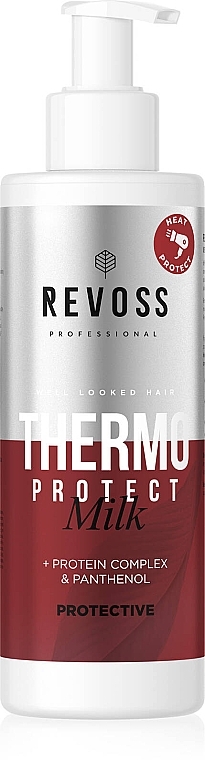 Термозащитное молочко для укладки волос - Revoss Professional Thermo Protect Milk — фото N1