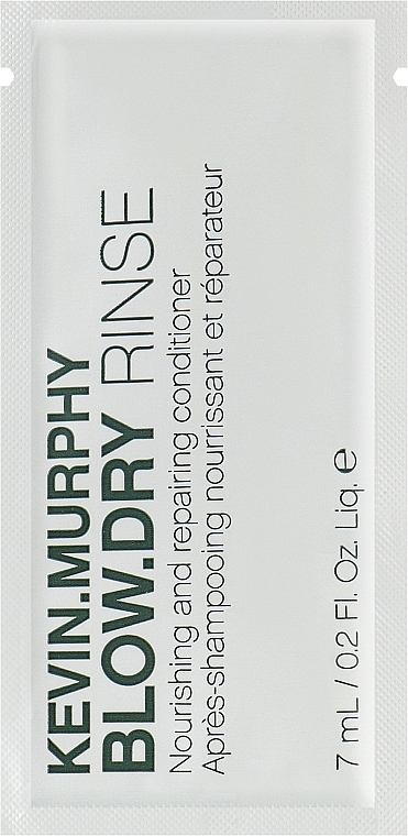 Бальзам із термозахистом для живлення та відновлення волосся - Kevin Murphy Blow.Dry Rinse (пробник) — фото N1