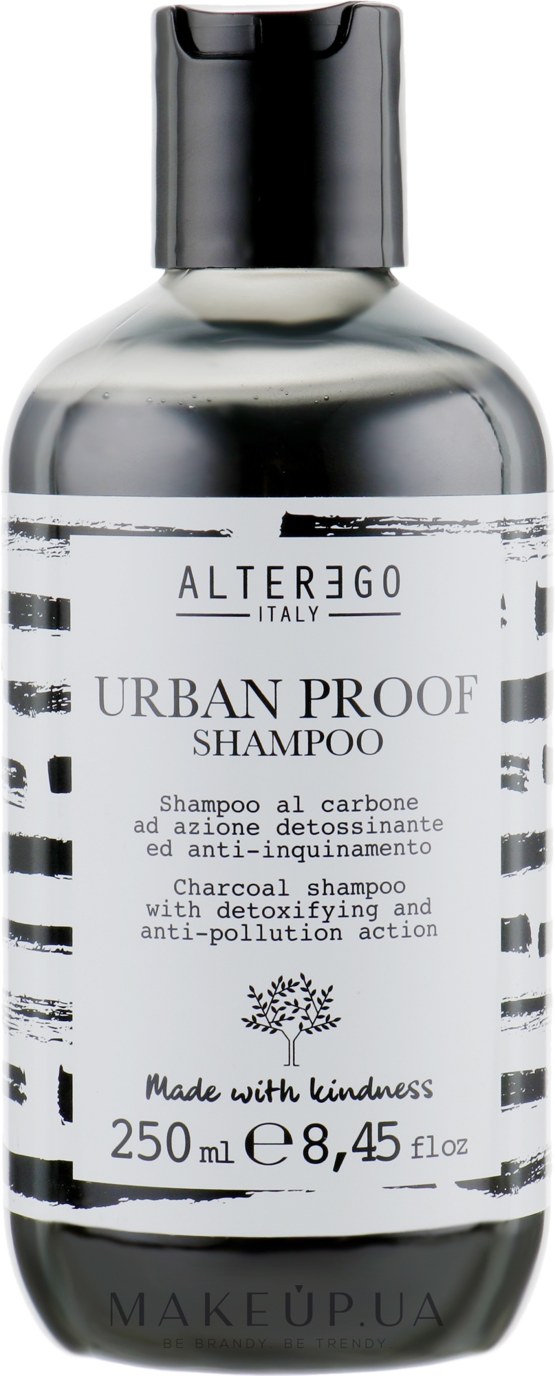 Шампунь с углем для всех типов волос - Alter Ego Urban Proof Shampoo — фото 250ml