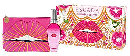 Духи, Парфюмерия, косметика Escada Summer Festival - Набор (edt/30ml + pouch)