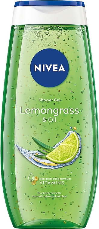 Гель-уход для душа "Лемонграсс с капельками масла" - NIVEA Bath Care Lemongrass And Oil