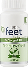 Тальк для ніг "Протигрибковий. Чайне дерево" - Happy Feet — фото N1