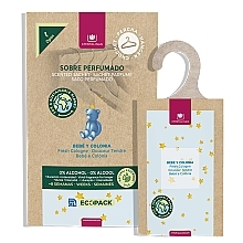 Ароматизатор для шкафа - Cristalinas Scented Sachet Fresh Cologne Ecopack — фото N1