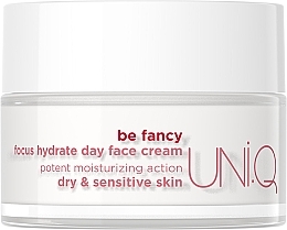 Денний крем для обличчя - UNI.Q be Fancy Focus Hydrate Day Face Cream — фото N1