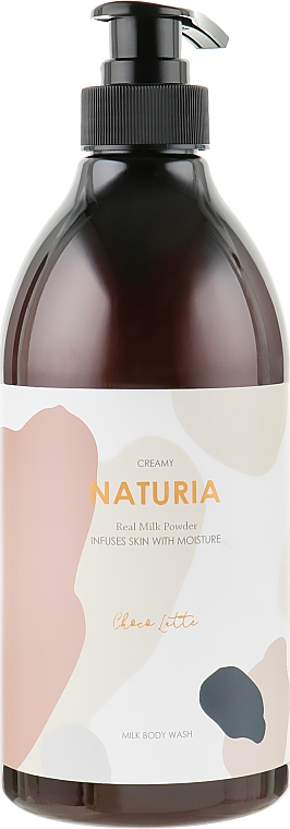 Гель для душу - Naturia Creamy Milk Body Wash Choco Latte