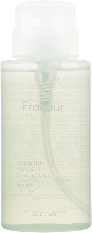 Рідина для зняття макіяжу - Fraijour Original Herb Wormwood Cleansing Water — фото N1