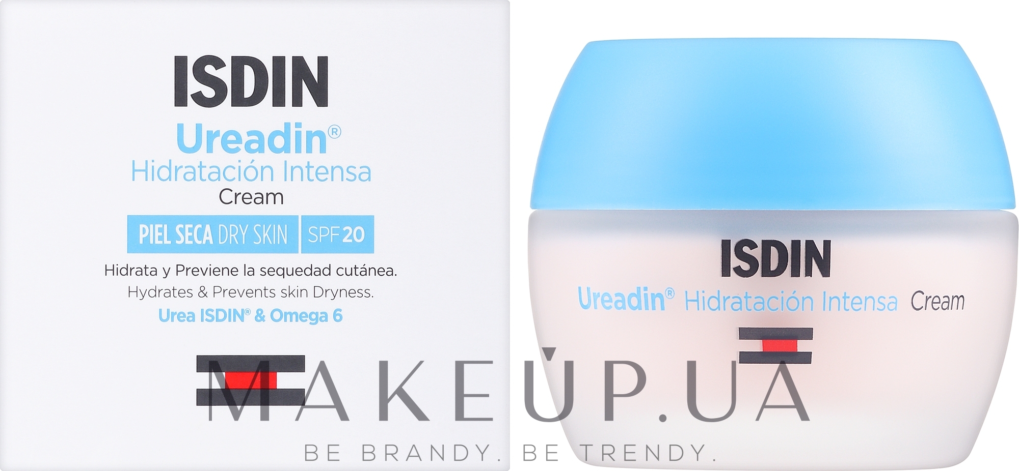 Увлажняющий крем для лица - Isdin Ureadin Hidratacion Intensa Cream SPF20 — фото 50ml
