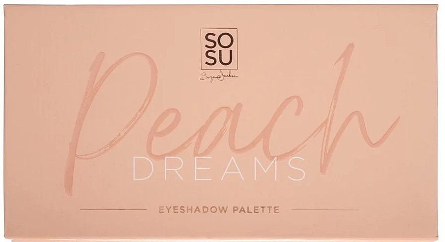 Палетка тіней для повік - Sosu by SJ Peach Dreams Eyeshadow Palette — фото N3