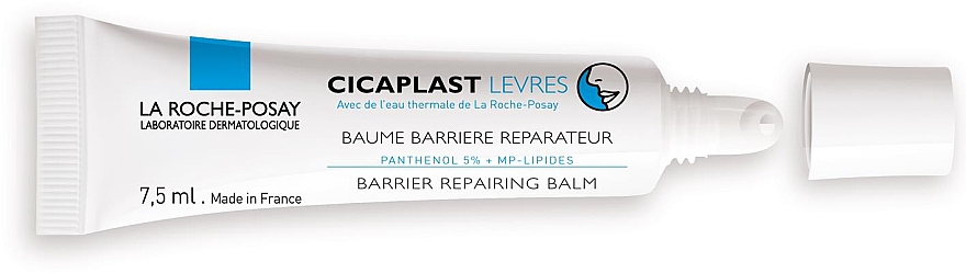 ПОДАРУНОК! Бар'єрний відновлюючий бальзам для губ та обвітрених,потрісканих, подразнених ділянок шкіри дітей та дорослих  - La Roche-Posay Cicaplast Levres — фото N6