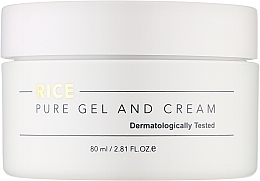 Духи, Парфюмерия, косметика Питательный крем-гель для лица - Thank You Farmer Rice Pure Gel and Cream