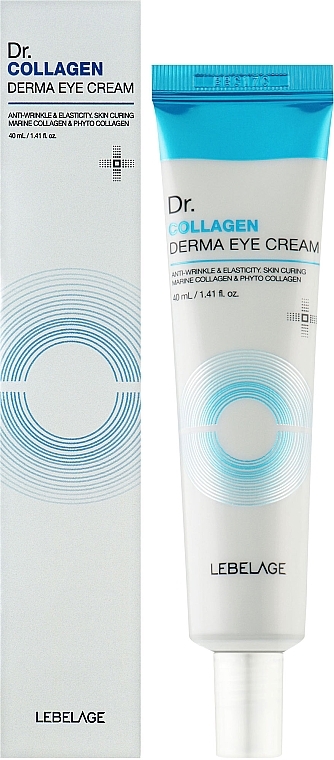 Крем для глаз с коллагеном - Lebelage Dr.Collagen Derma Eye Cream — фото N2