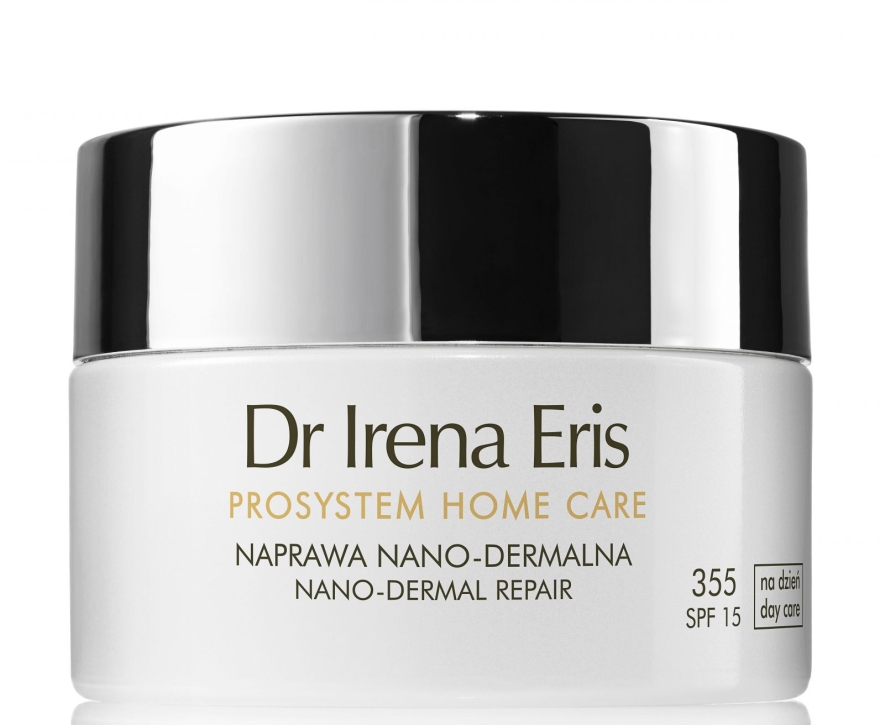 Відновлюючий Крем для обличчя, денний - Dr. Irena Eris Prosystem Home Care Nano - Dermal Repair SPF 15