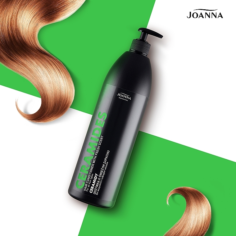 Кондиціонер для волосся з керамідами з ароматом свіжості - Joanna Professional Ceramides Conditioner Hair With Fresh Scent — фото N5