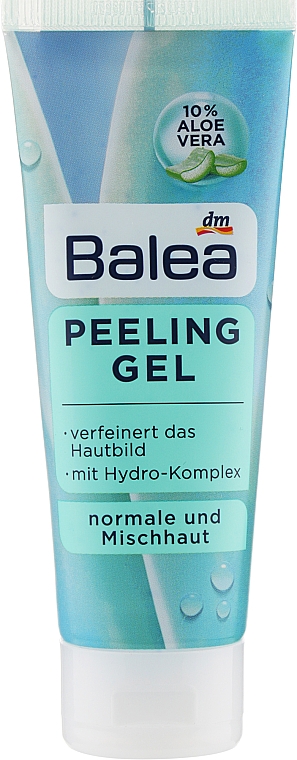 Гель-пилинг для лица с алоэ вера - Balea Peeling Gel — фото N2