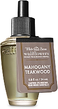 Парфумерія, косметика Bath And Body Works White Barn Mahogany Teakwood Wallflowers Fragrance - Ароматичний дифузор (змінний блок)