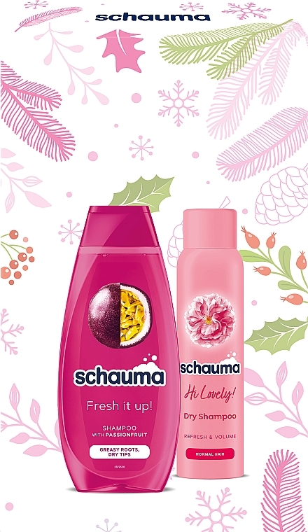 Набор "Fresh it Up. Refresh & Volume" - Schauma (shmp/400ml + dry/shmp/150ml) — фото N3