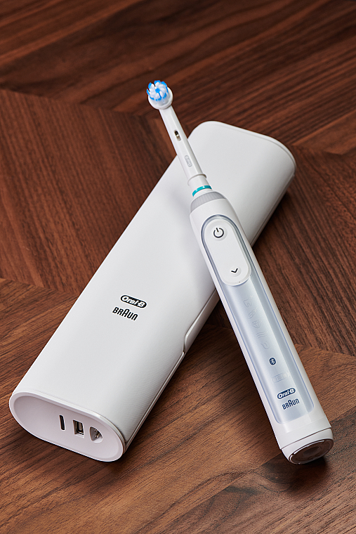 Електрична зубна щітка - Oral-B Braun Genius 8000 Silver — фото N9