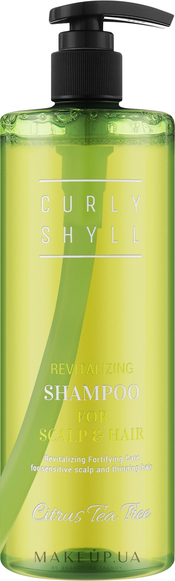Ревитализирующий шампунь для волос - Curly Shyll Revitalizing Shampoo for Scalp & Hair — фото 500ml