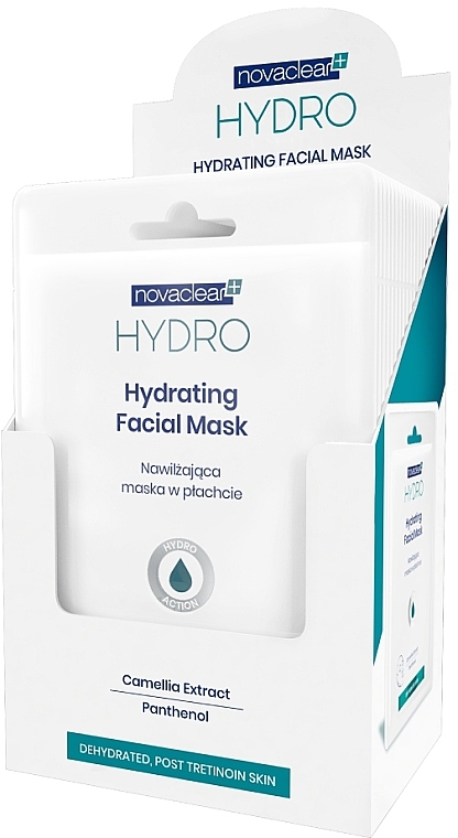 Увлажняющая маска для лица - NovaClear Hydro Facial Mask — фото N4