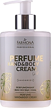 Парфюмированный крем для рук и тела - Farmona Professional Perfume Hand&Body Cream Gold — фото N3