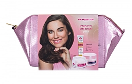 Духи, Парфюмерия, косметика Набор - Dermacol Collagen+ (d/f/cr/50ml + n/f/cr/50ml + f/serum/12ml + bag)