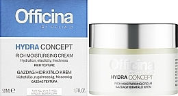 Парфумерія, косметика Крем для обличчя інтенсивний, зволожувальний - Helia-D Officina Hydra Concept Rich Moisturising Cream