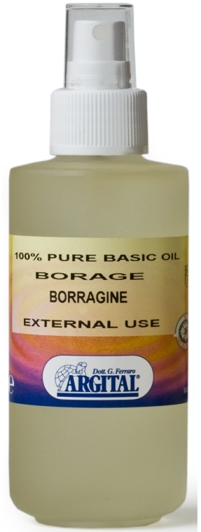 100% чистое базовое масло из травы садовой - Argital 100% pure basic oil Borage Borragine