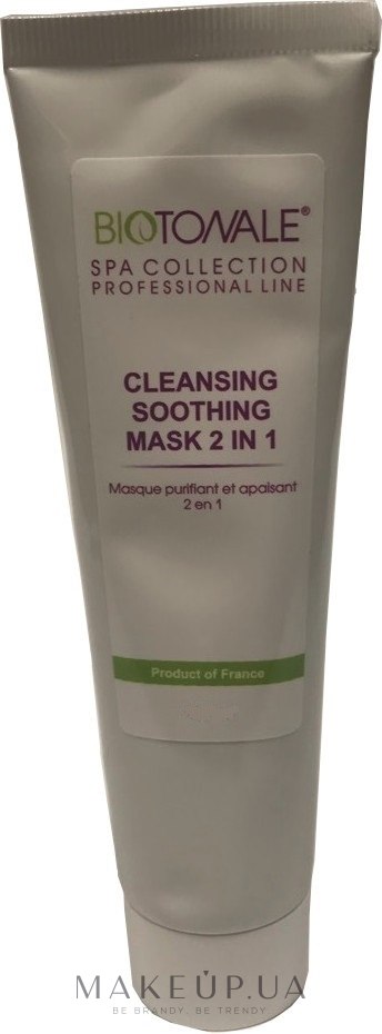 Очищающая и успокаивающая маска 2в1 - Biotonale Cleansing Soothing Mask 2 in 1 — фото 200ml