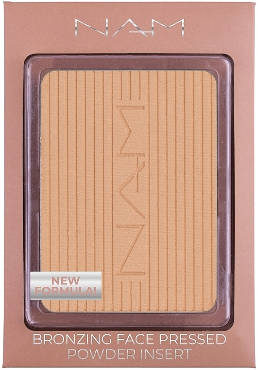 Бронзер - NAM Bronzing Face Pressed Powder Insert (сменный блок) — фото N1