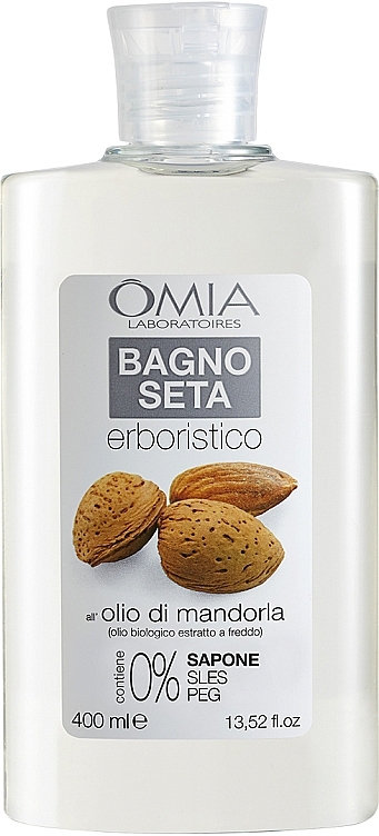 Гель для душу з мигдальною олією - Omia Labaratori Ecobio Almond Oil Shower Gel — фото N1