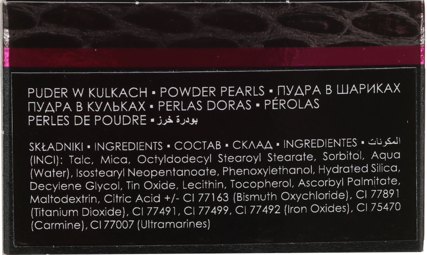 Пудра для лица - Vipera Roller Coasrer Powder Pearls — фото N3