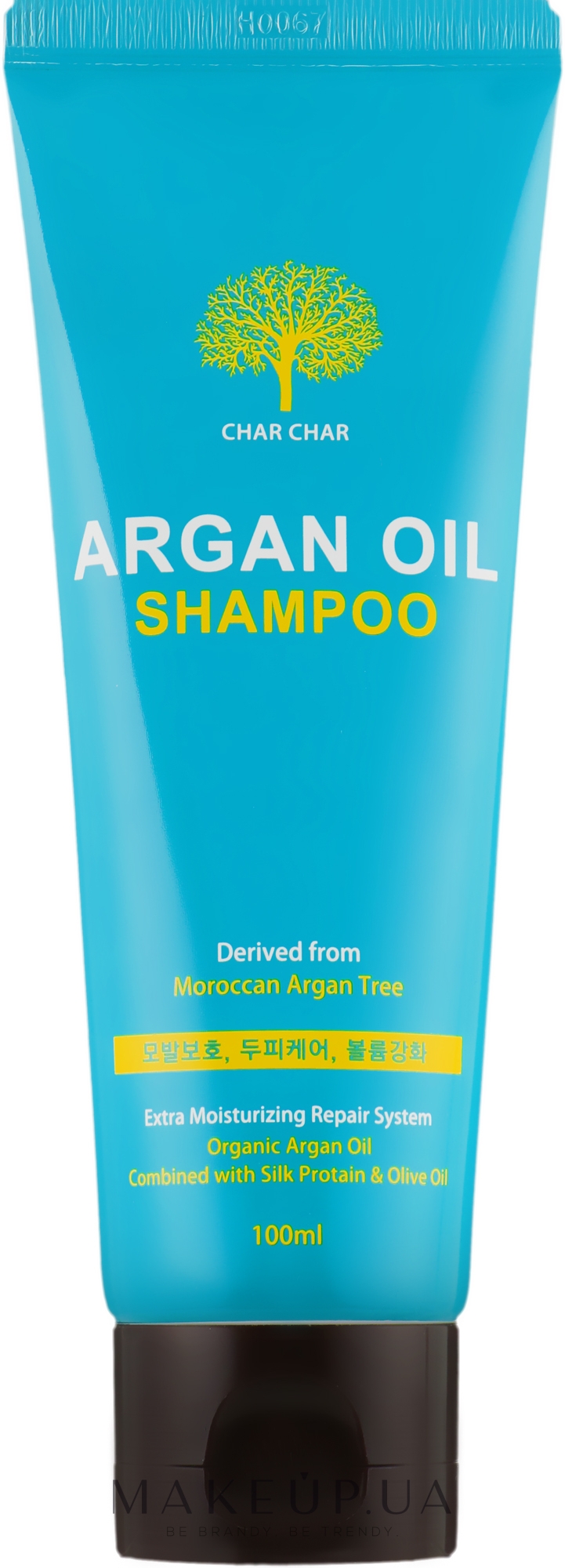 Шампунь для волос - Char Char Argan Oil Shampoo — фото 100ml